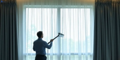 Commercial curtain stain removal service sanctuary-cove hotels offices restaurants