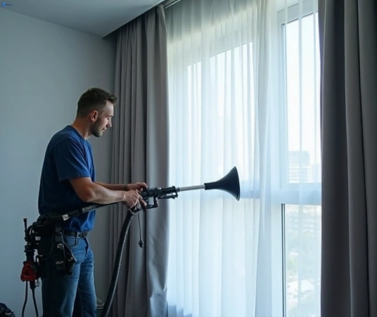 Professional curtain stain removal process equipment Matty Curtain Cleaning sanctuary-cove
